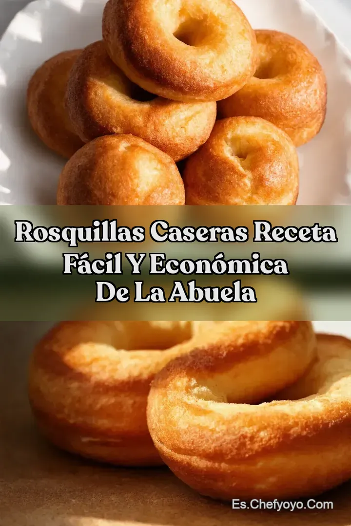 Rosquillas Caseras Receta F&aacute;cil y Econ&oacute;mica De la Abuela