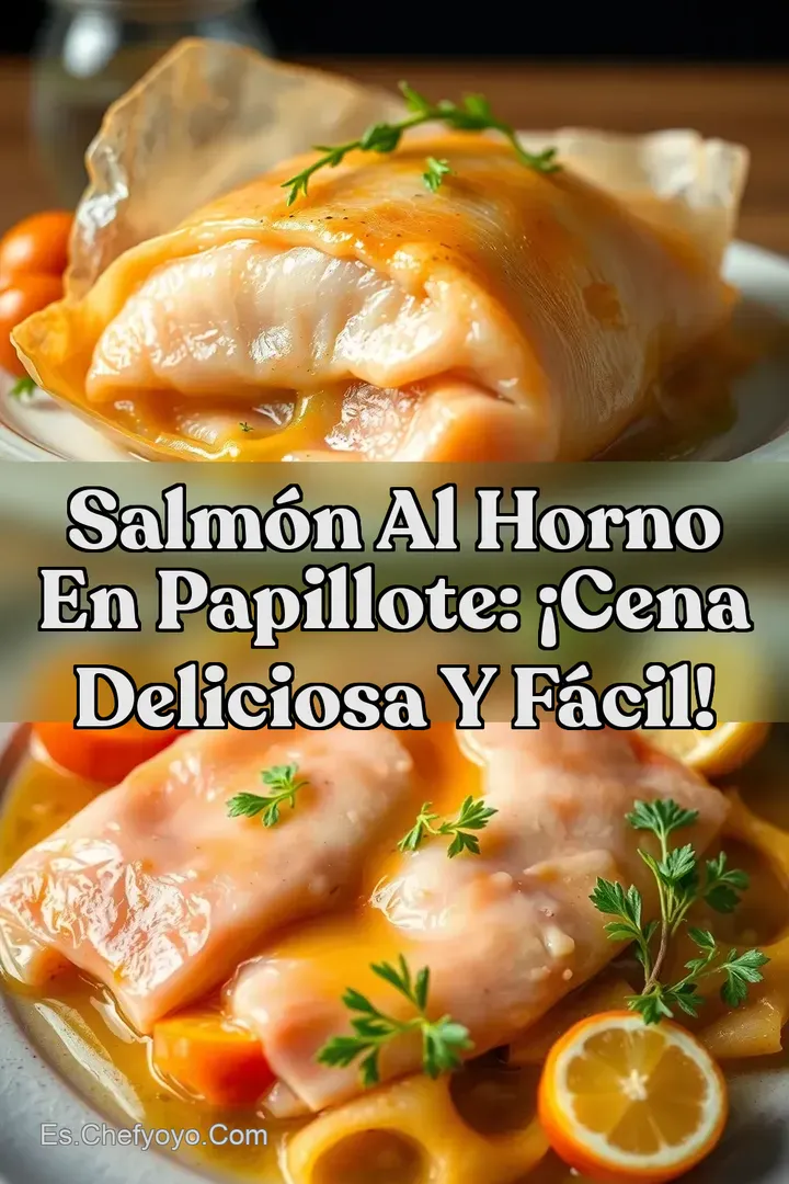 Salm&oacute;n al Horno en Papillote: &iexcl;Cena Deliciosa y F&aacute;cil!