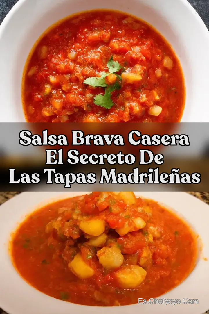 Salsa Brava Casera El Secreto de las Tapas Madrile&ntilde;as