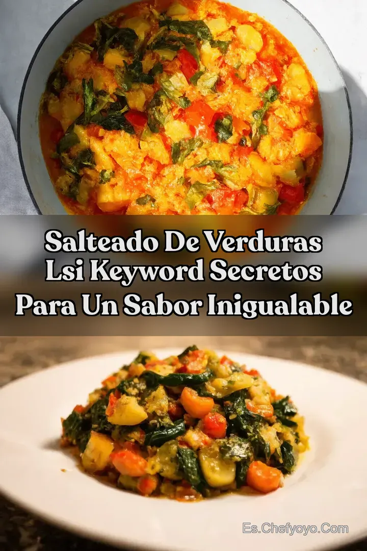 Salteado de Verduras LSI keyword Secretos para un Sabor Inigualable