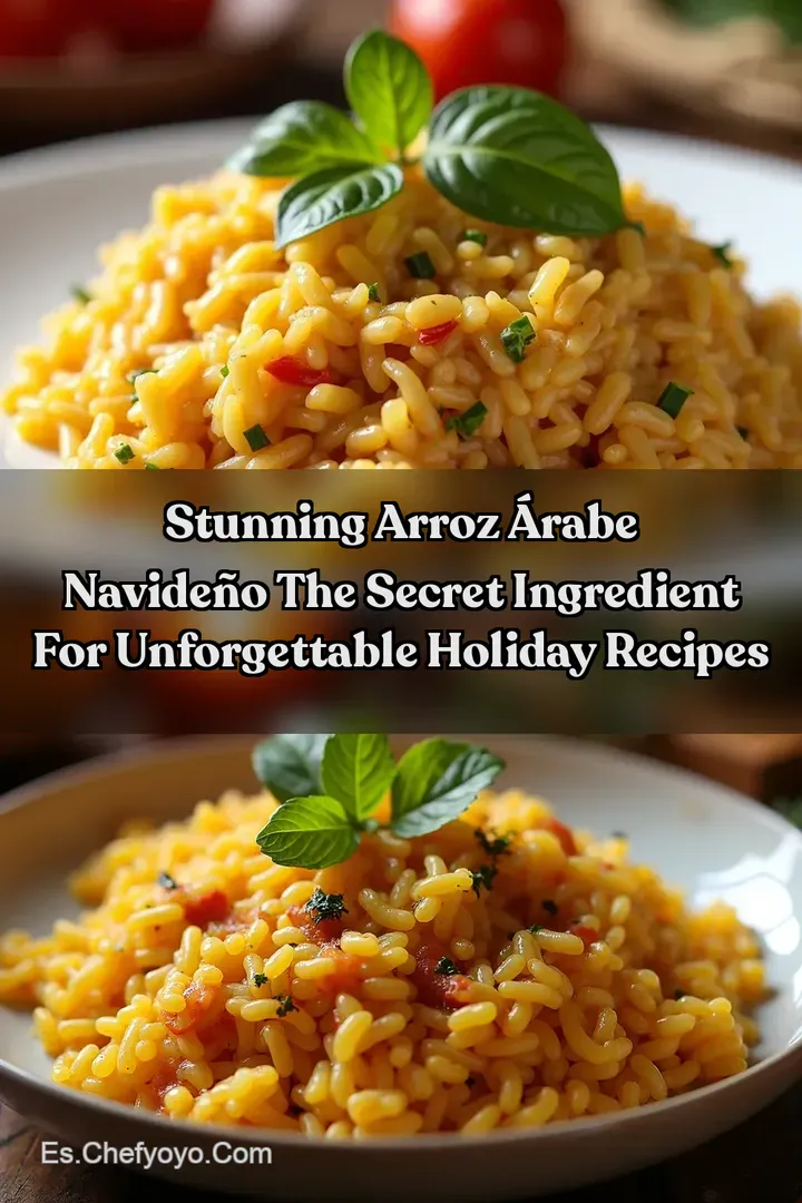 Stunning Arroz &Aacute;rabe Navide&ntilde;o The Secret Ingredient for Unforgettable Holiday Recipes