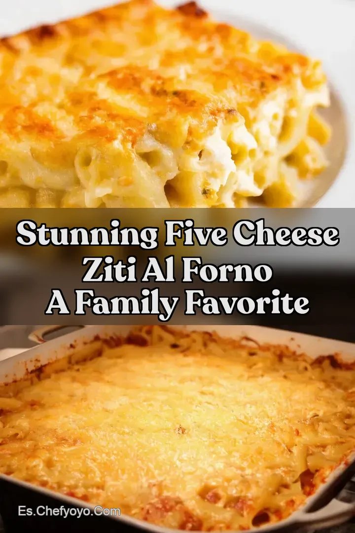 Stunning Five Cheese Ziti Al Forno A Family Favorite