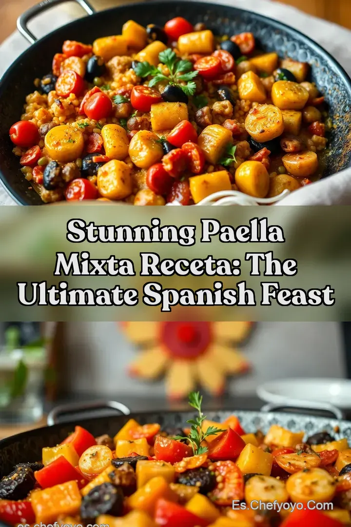 Stunning Paella Mixta Receta: The Ultimate Spanish Feast