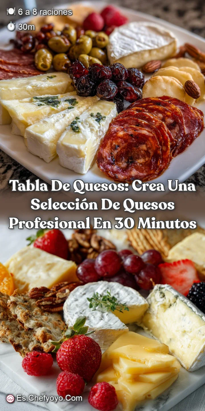 Tabla de Quesos: Crea una Selecci&oacute;n de Quesos Profesional en 30 Minutos