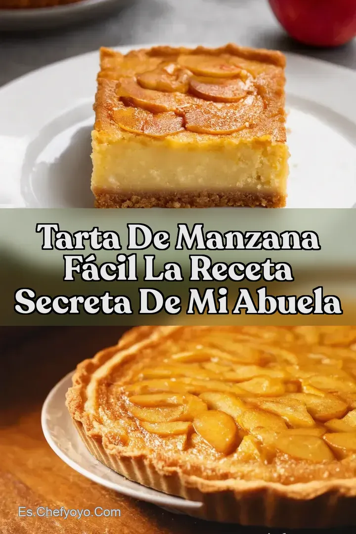 Tarta de Manzana F&aacute;cil La Receta Secreta de mi Abuela