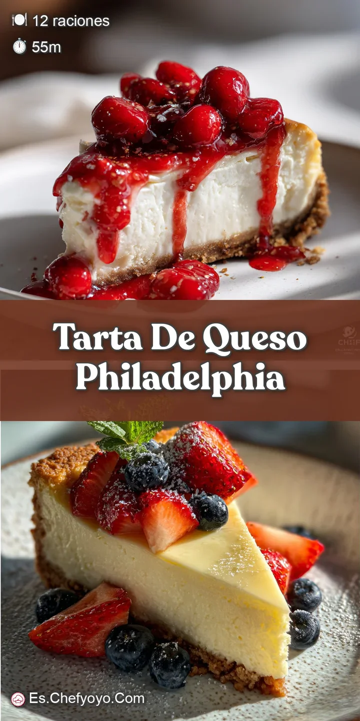 Close-up of a rich cheesecake revealing a smooth, creamy texture. A light dusting of sugar adds subtle sweetness to the go...