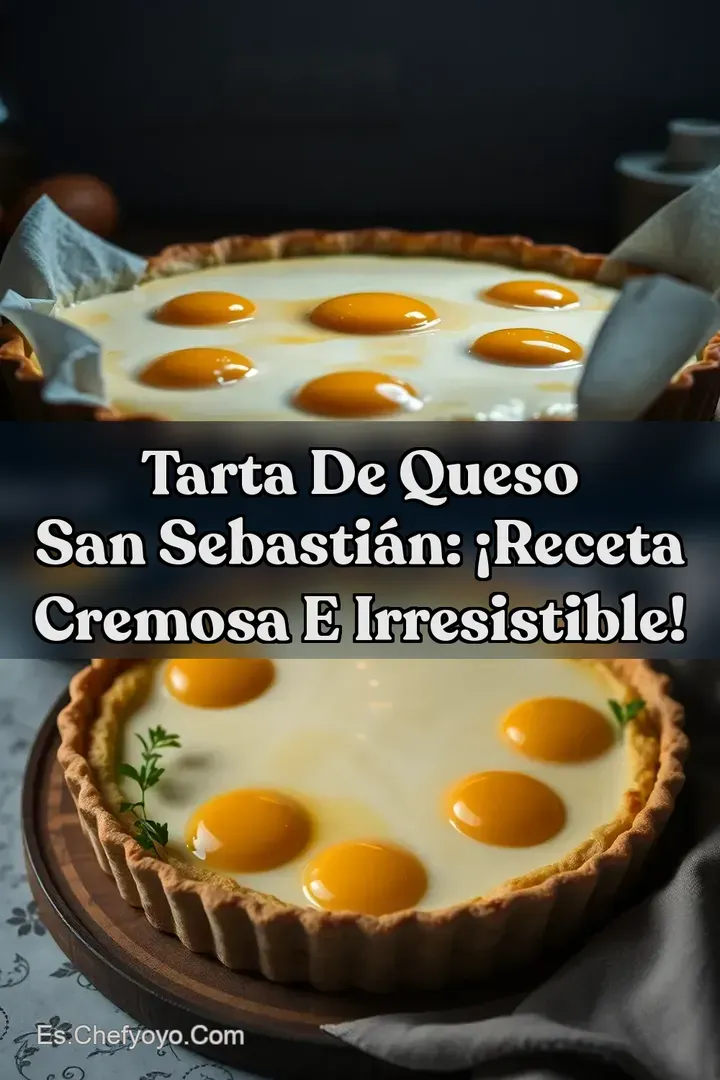 Tarta de Queso San Sebasti&aacute;n: &iexcl;Receta Cremosa e Irresistible!