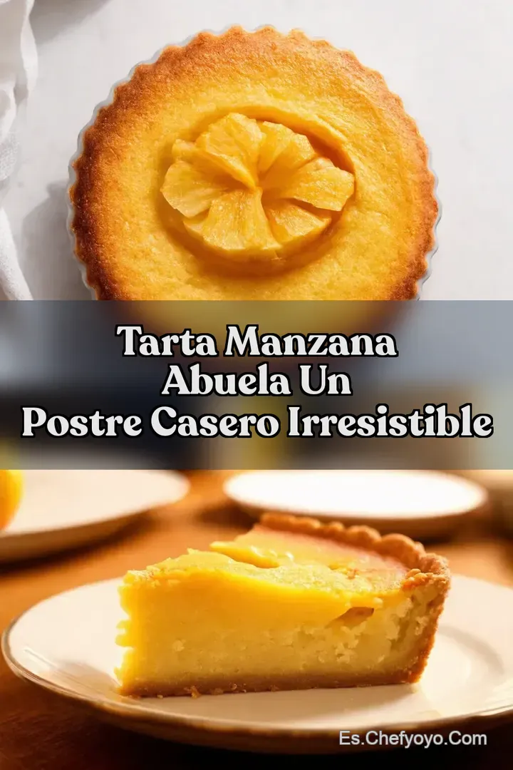 Tarta Manzana Abuela Un Postre Casero Irresistible