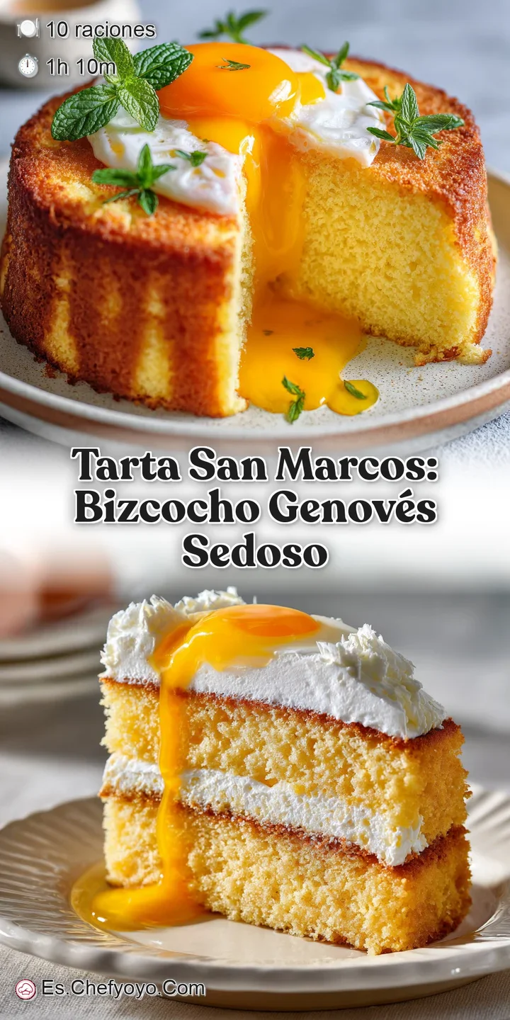 Close-up of Tarta San Marcos; reveals the light and dark caramelization of the toasted meringue and rich creamy center.