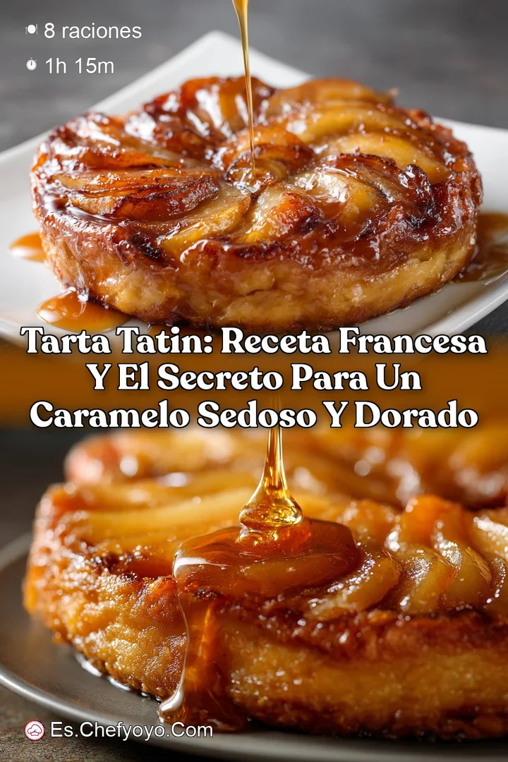 Tarta Tatin: Receta francesa y el secreto para un caramelo sedoso y dorado