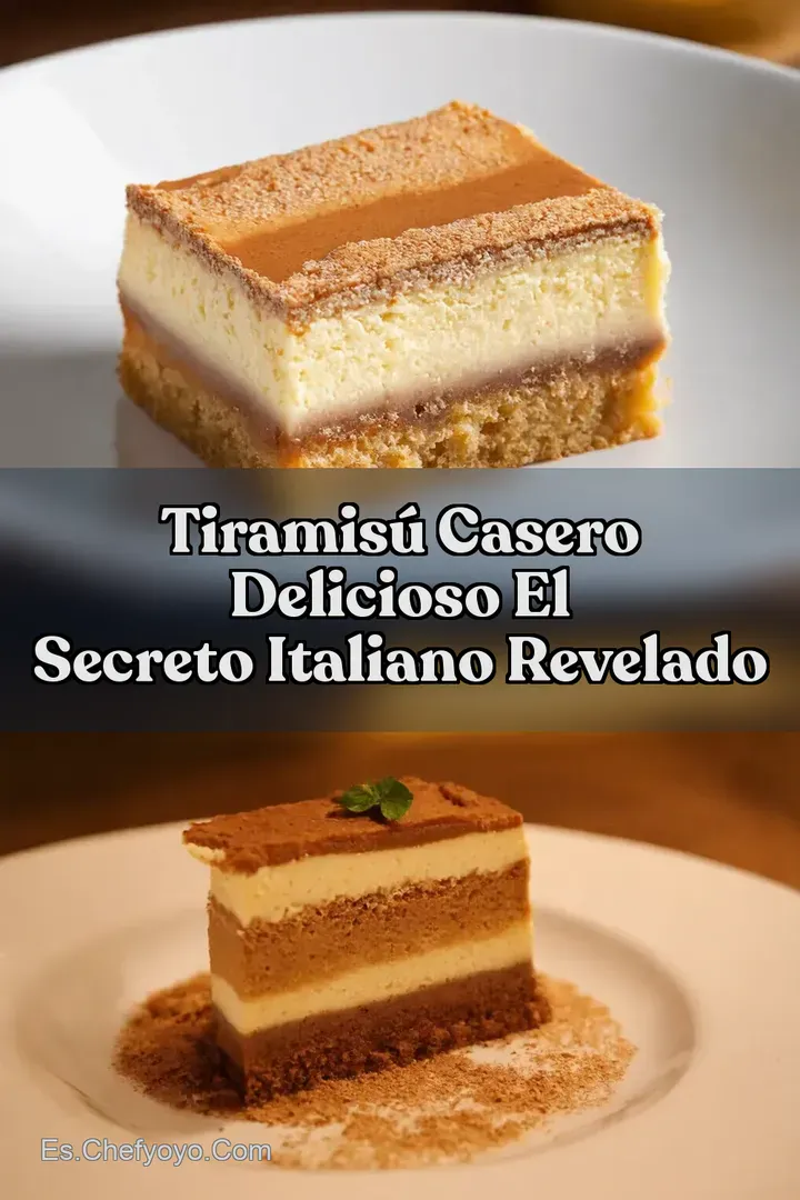 Tiramis&uacute; Casero Delicioso El Secreto Italiano Revelado