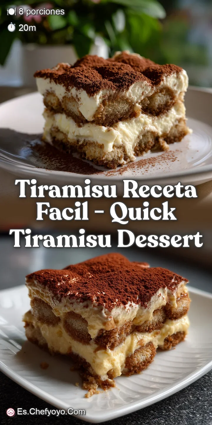 Close-up of a spoon digging into the tiramisu, revealing the soft, creamy texture. Dark coffee stains the bottom layer, co...