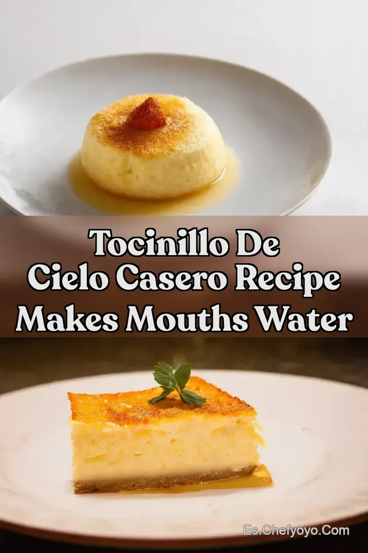 Tocinillo de Cielo Casero Recipe Makes Mouths Water