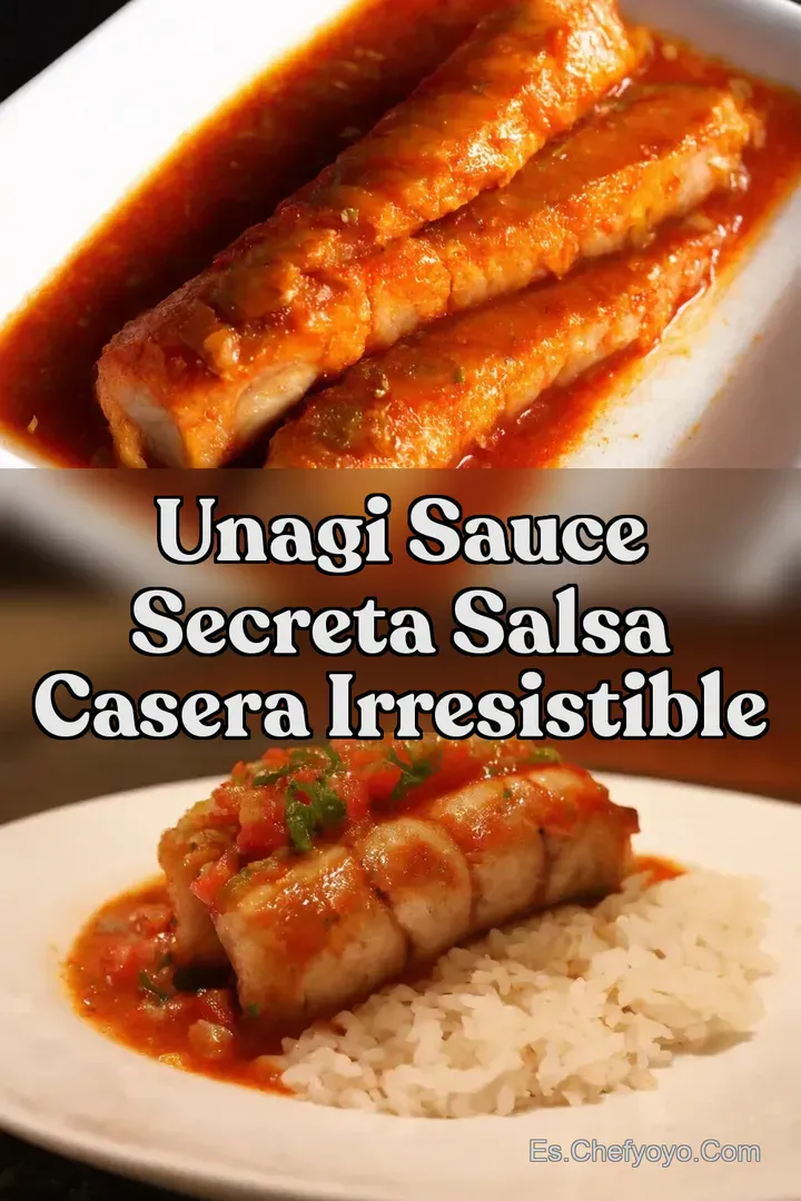 Unagi Sauce Secreta Salsa Casera Irresistible