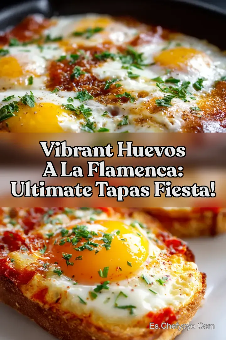Vibrant huevos a la flamenca: Ultimate Tapas Fiesta!