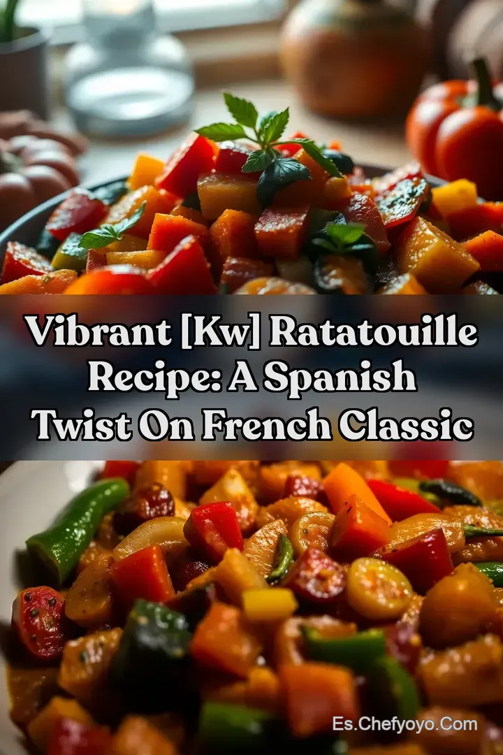 Vibrant [kw] Ratatouille Recipe: A Spanish Twist on French Classic