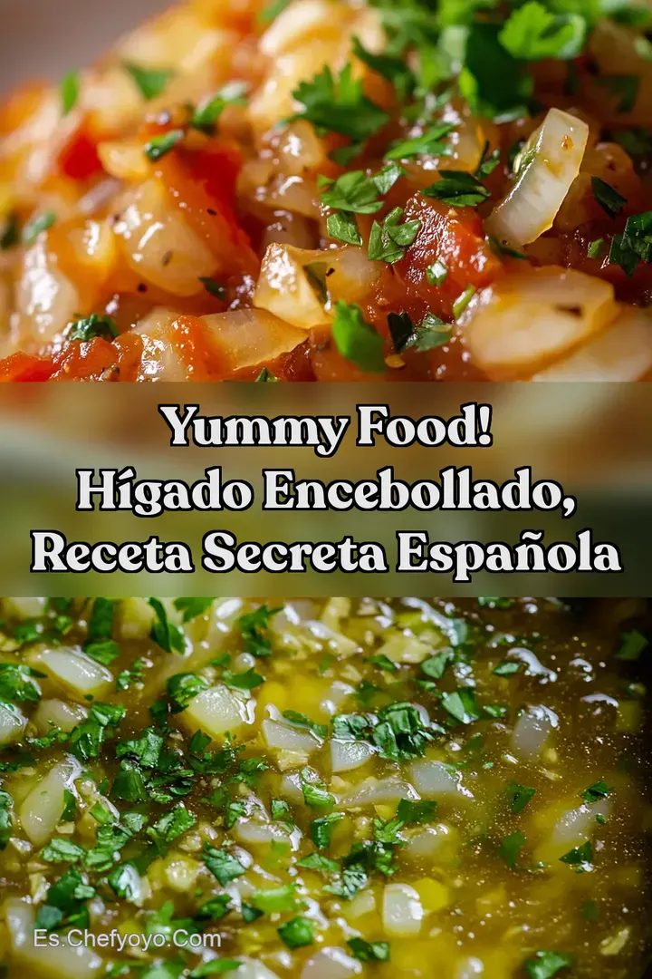 Yummy Food! H&iacute;gado Encebollado Receta Secreta Espa&ntilde;ola