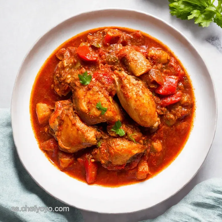 Abuelas Pollo Guisado A Flavorful Chicken Stew