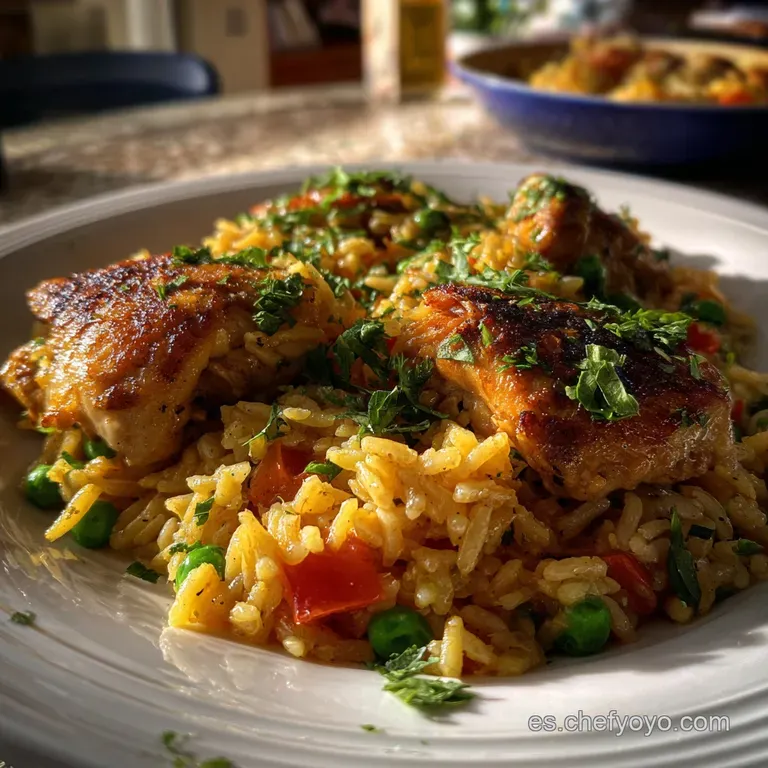 Arroz con Pollo: Receta Casera Tradicional