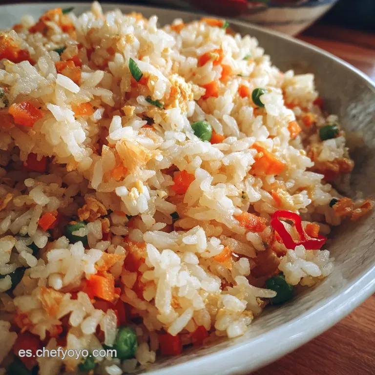 Arroz Con Verduras Casero