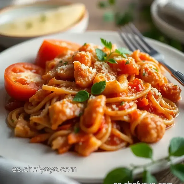 At&uacute;n Encebollado Con Tomate Como En Casa De La Abuela presentation