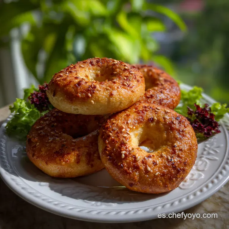 Mini Rosquillas o Bagels Keto RECETAS: El Pan Perfecto