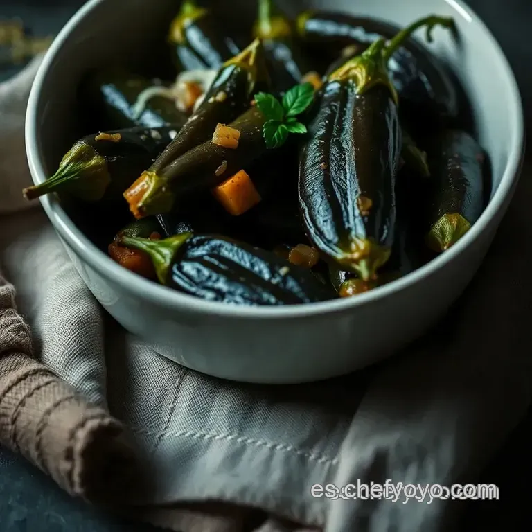 Berenjenas Rellenas a La Espa&ntilde;ola: Un Cl&aacute;sico Reconfortante presentation