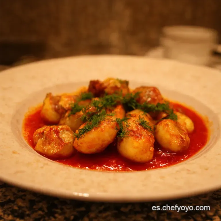 B&iacute;garos Cocidos a La Marinera presentation