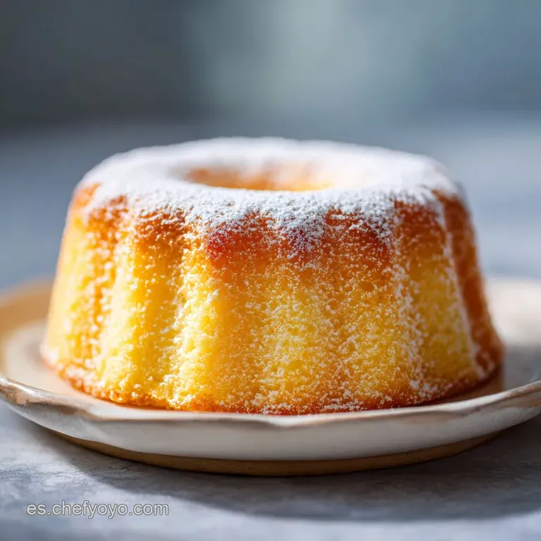 Slice of moist yogurt cake on a white plate, glistening with a light glaze. Simple, rustic presentation with a tantalizing...