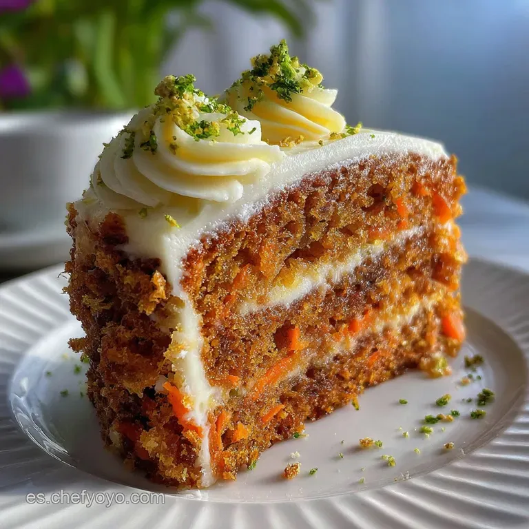 Bizcocho de Zanahoria: Receta Jugosa