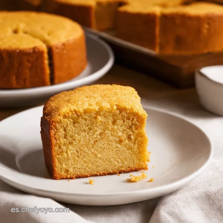 Bizcocho Esponjoso de Lim&oacute;n Un Cl&aacute;sico con Sabor a Hogar