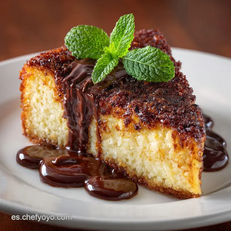 Bizcocho de coco y chocolate keto: El Capricho Prohibido con Ganache Cremoso