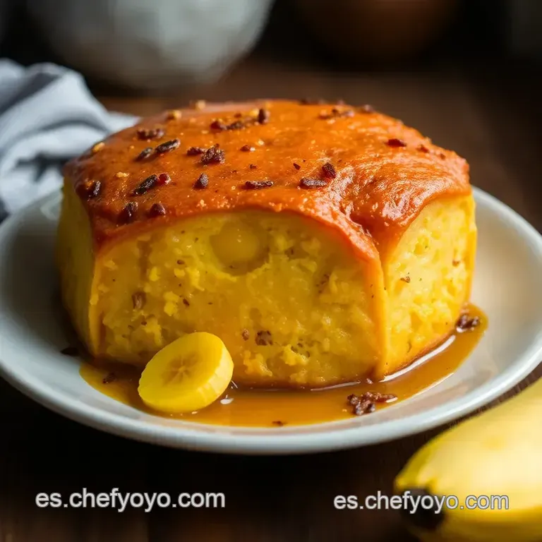 Bizcocho Saludable De Pl&aacute;tano Almendras Y Nueces presentation