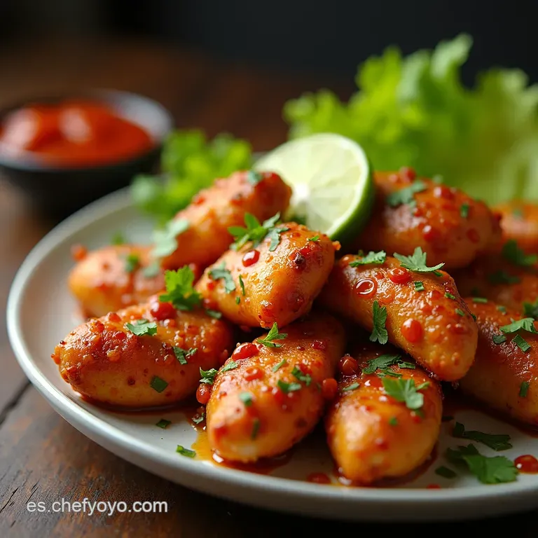 Boneless al Lim&oacute;n con Toque Chipotle Estilo Cantina