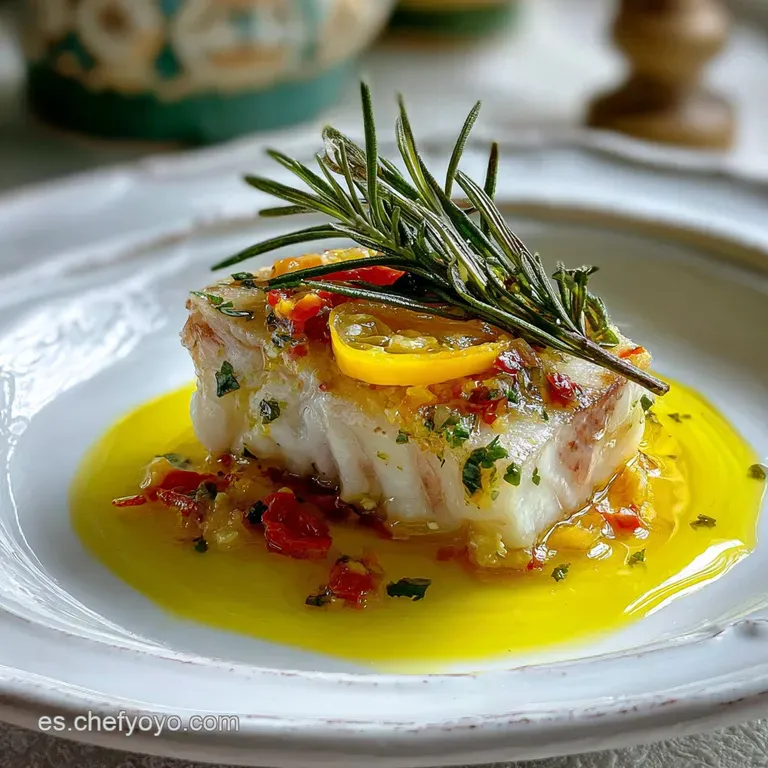 Elegant quenelle of creamy brandade, drizzled with emerald green oil, alongside crusty bread rounds on a slate plate. Airy...