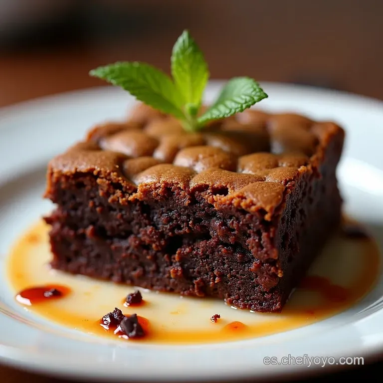 Brownie Fudgy Express Directo al Para&iacute;so de Chocolate