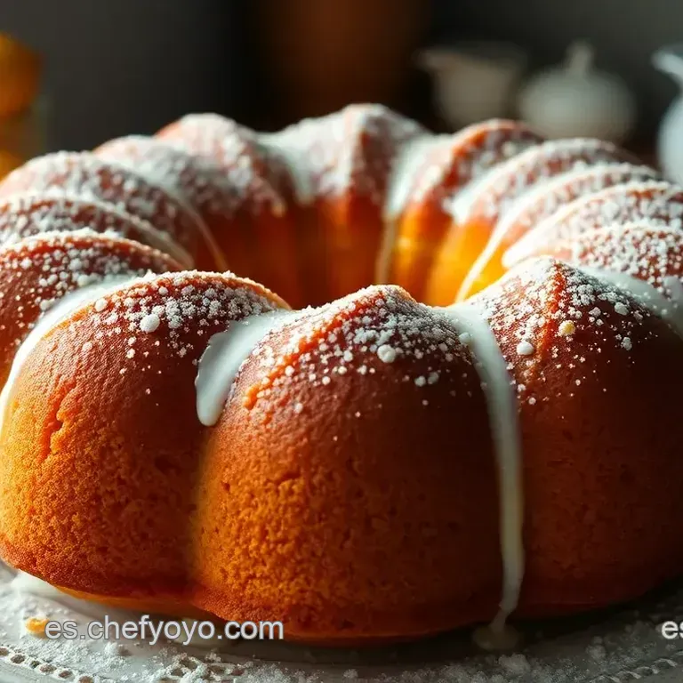 Bundt Cake de Naranja: Un Cl&aacute;sico con Sabor a Sol