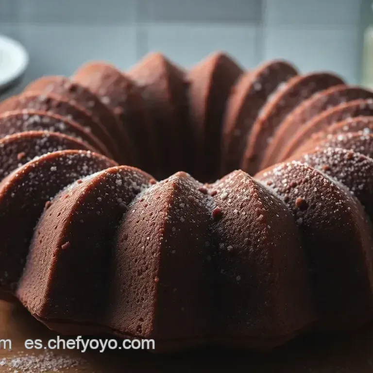 &iexcl;Bundt Cake Explosi&oacute;n de Chocolate y Almendra!