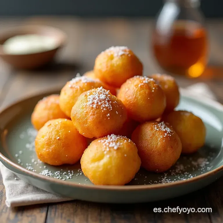 Bu&ntilde;uelos de Viento Cl&aacute;sicos Crujientes y Deliciosos