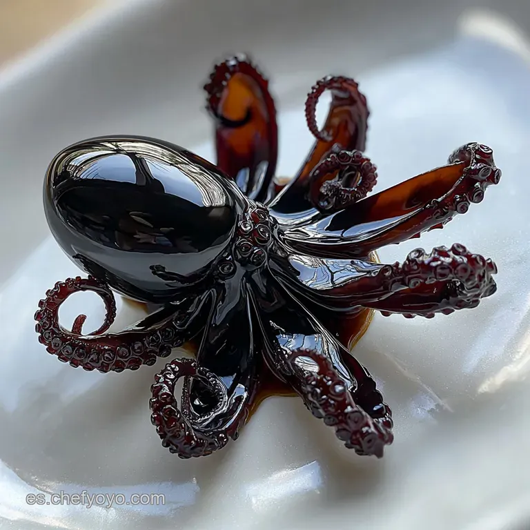 Calamares en Su Tinta: Umami Marino Profundo