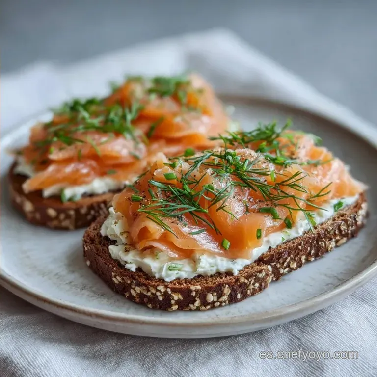 Canap&eacute;s Variados para Cumplea&ntilde;os: Salm&oacute;n y Eneldo