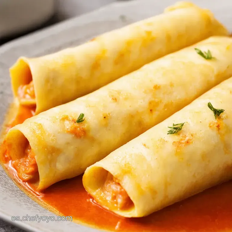 Canelones de At&uacute;n Cremosos al Estilo de la Abuela