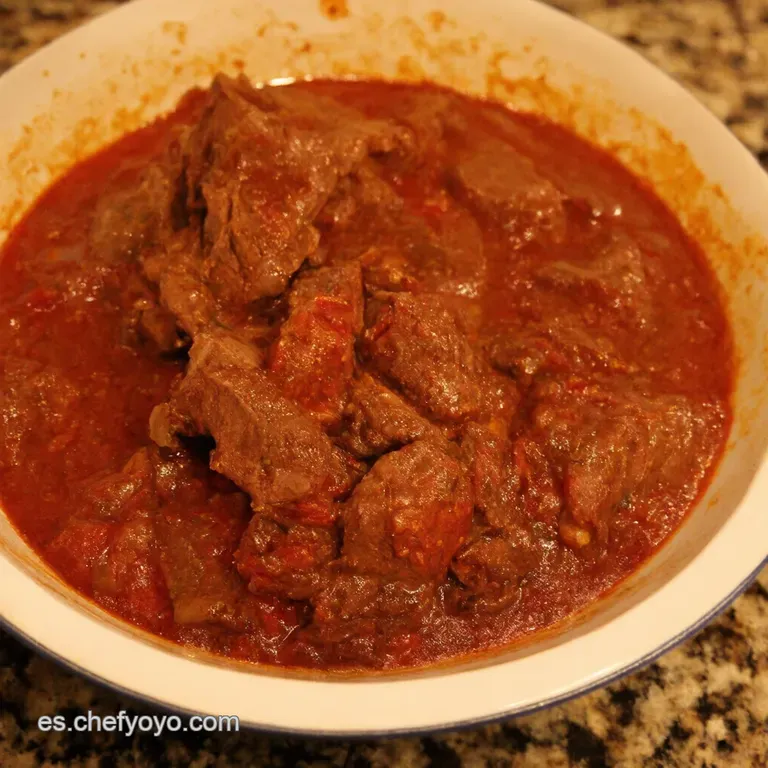 Carne En Salsa a La Kety Con Un Toque M&iacute;o presentation