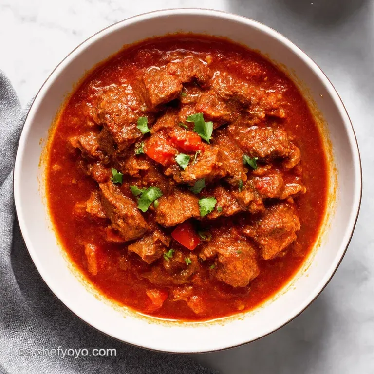 Carne en Salsa a la Kety con un toque m&iacute;o