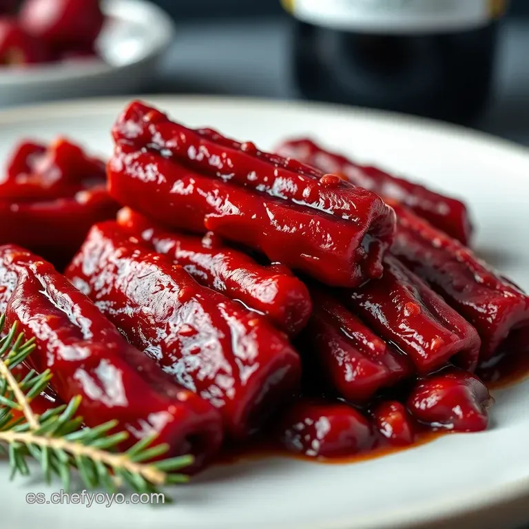 Carrilleras Ib&eacute;ricas Estofadas Al Vino Tinto presentation