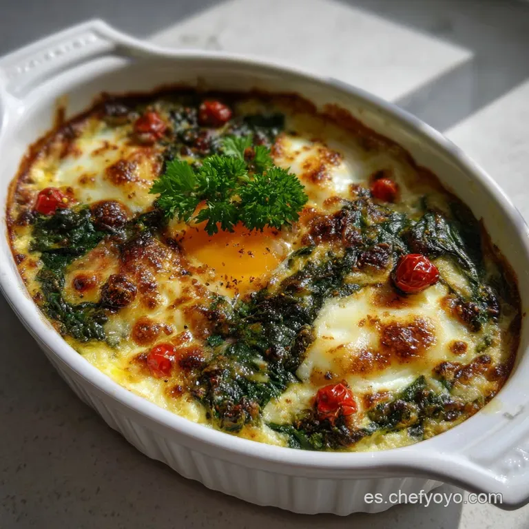&iquest;Cazuela de Espinacas Carme y Huevo? &iexcl;Tu Cena Keto F&aacute;cil!