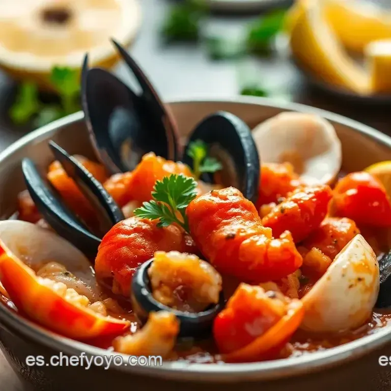 Cazuela de Mariscos A la Marinera 