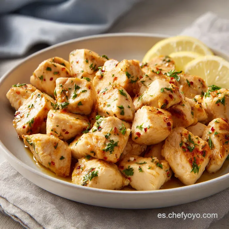 Receta F&aacute;cil de Cena R&aacute;pida y Saludable con Pollo