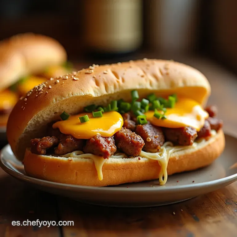 Cheesesteaks a La Filadelfia Caseros M&aacute;s F&aacute;ciles De Lo Que Crees presentation