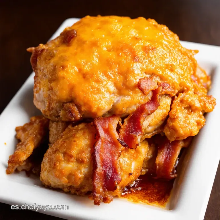 Cheesy Bacon BBQ Chicken Estilo Monterrey